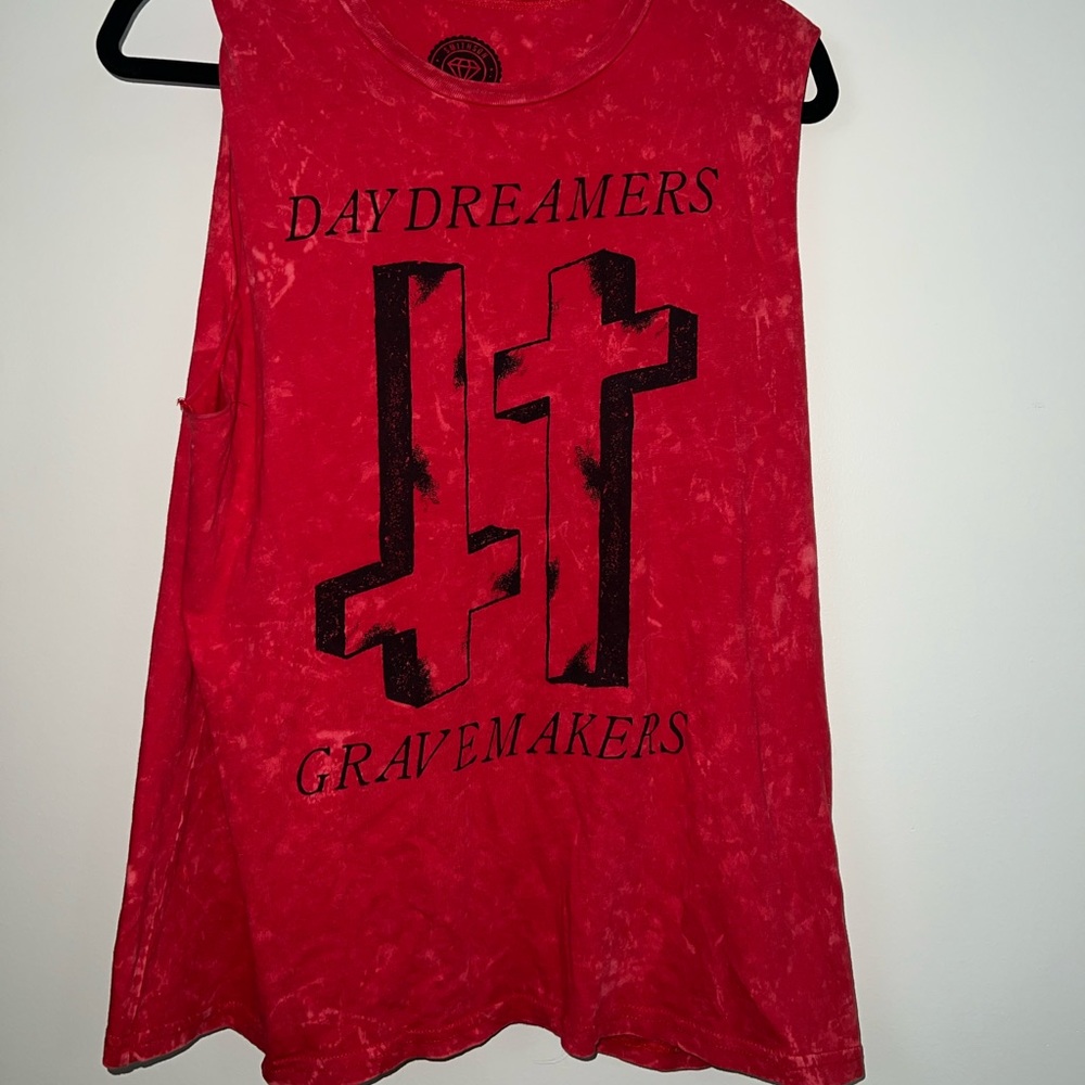 Red shirt from urban outfitters